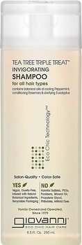 Фото Giovanni Triple Treatment Tea Tree тонизирующий 250 мл