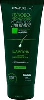 Фото NATURE.med Луково-чесночный комплекс против выпадения волос 200 мл