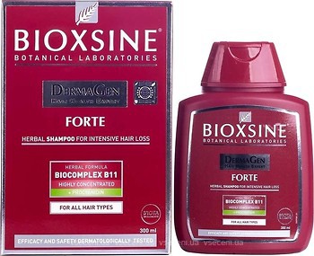 Фото Bioxsine Derma Gen Forte против интенсивного выпадения для всех типов волос 300 мл