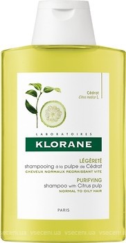 Фото Klorane With Citrus Pulp с мякотью цитрона 200 мл