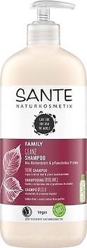 Фото Sante Bio Растительные протеины и березовые листья для блеска волос 950 мл