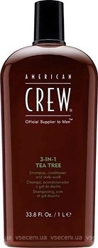 Фото American Crew Tea Tree 3в1 1 л