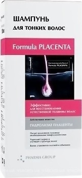 Фото Pharma Group Formula Placenta для восстановления естественной толщины волос 150 мл