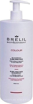 Фото Brelil Professional Biotreatment Colour Sublimeches против желтизны обесцвеченных и седых волос 1 л