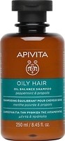 Фото Apivita Oily Hair с мятой и прополисом 250 мл