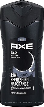 Фото AXE Black 12H Refreshing Fragrance 3в1 250 мл