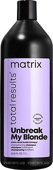 Фото Matrix Total Results Unbreak My Blonde укрепляющий 1 л