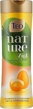 Фото TEO Beauty Egg 2в1 для сухих и поврежденных волос 350 мл