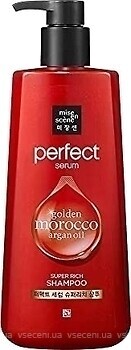 Фото Mise En Scene Perfect Serum Super Rich Golden Morocco Argan Oil для ослабленных волос 680 мл