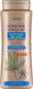 Фото Joanna Cannabis Seed против выпадения волос 400 мл