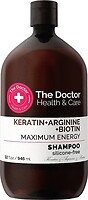 Фото The Doctor Health&Care Keratin + Arginine + Biotin максимальная сила 946 мл