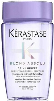 Фото Kerastase Blond Absolu Bain Lumiere для осветленных и мелированных волос 80 мл
