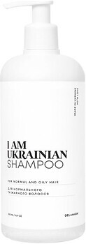 Фото DeLaMark I am Ukrainian для нормальных и жирных волос 500 мл