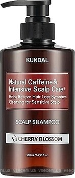 Фото Kundal Pure Natural System Anti-Hair Loss & Scalp Care Scalp Cherry Blossom 500 мл