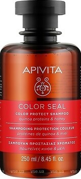 Фото Apivita Color Seal Quinoa Proteins & Honey защита цвета 250 мл