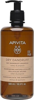 Фото Apivita Dry Dandruff With Celery & Propolis 500 мл