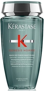 Фото Kerastase Genesis Homme Bain de Force Quotidien для укрепления ослабленных тонких волос 250 мл