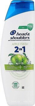 Фото Head & Shoulders Apple Fresh 2 в 1 Яблочная свежесть против перхоти 330 мл