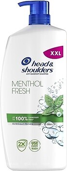 Фото Head & Shoulders Menthol Fresh против перхоти 800 мл