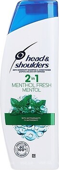 Фото Head & Shoulders Menthol Fresh 2in1 против перхоти 330 мл