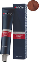 Фото Indola Permanent Caring Color 7.35 Средний блонд золотистый красное дерево