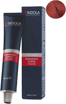 Фото Indola Permanent Caring Color 7.44 Средний блонд интенсивный медный