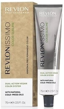 Фото Revlon Professional Revlonissimo Color Sublime 7.32 Средний золотисто-жемчужный блонд