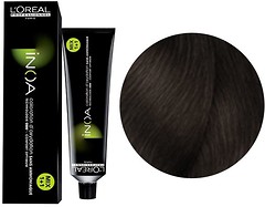 Фото L'Oreal Paris Professionnel Inoa 4.35 шатен золотистый красное дерево