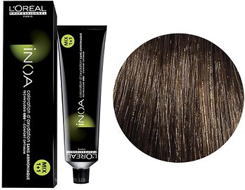 Фото L'Oreal Paris Professionnel Inoa 6.3 темный блондин золотистый