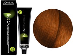 Фото L'Oreal Paris Professionnel Inoa 6.45 темный блондин медный красное дерево