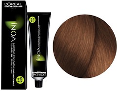 Фото L'Oreal Paris Professionnel Inoa 7.35 блондин золотистый красное дерево