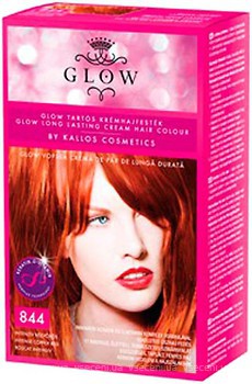 Фото Kallos Glow Long Lasting 844 Intense Copper Red интенсивный медно-красный