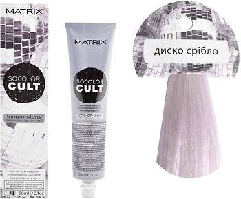 Фото Matrix SoColor Cult Demi диско серебро