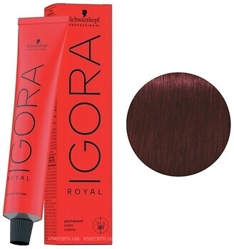 Фото Schwarzkopf Professional Igora Royal 4.88 средне коричневый красный экстра