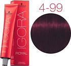 Фото Schwarzkopf Professional Igora Royal 4.99 средне коричневый фиолетовый экстра