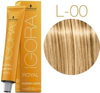 Фото Schwarzkopf Professional Igora Royal Fashion Lights L.00 блонд натуральный