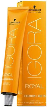 Фото Schwarzkopf Professional Igora Royal Fashion Lights L.89 Красный фиолетовый