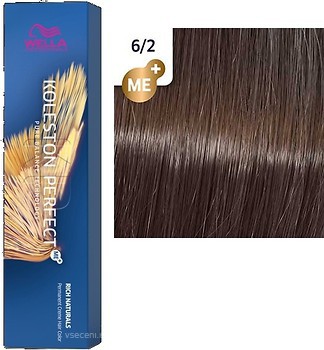 Фото Wella Professionals Koleston Perfect Me+ Rich Naturals 6/2 калифорнийская секвойя