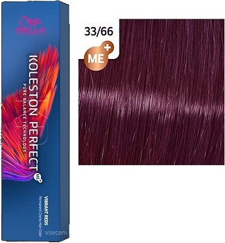 Фото Wella Professionals Koleston Perfect Me+ Vibrant Reds 33/66 королева ночи