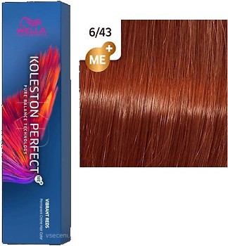 Фото Wella Professionals Koleston Perfect Me+ Vibrant Reds 6/43 дикая орхидея