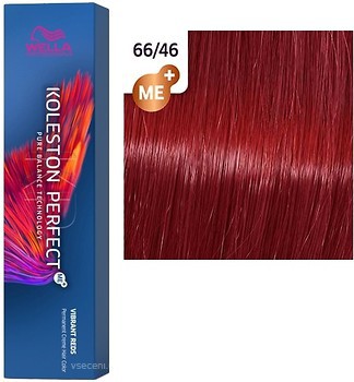 Фото Wella Professionals Koleston Perfect Me+ Vibrant Reds 66/46 красный рай