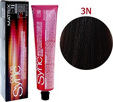 Фото Matrix Color Sync 3N темно-каштановый нейтральный