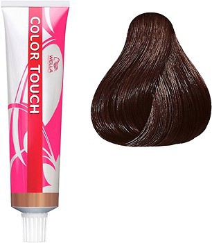 Фото Wella Professionals Color Touch 5/73 светлый коричневый коричнево-золотистый