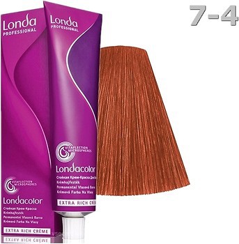 Фото Londa Professional Londacolor Demi 7/4 блонд медный