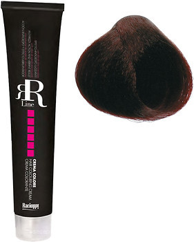 Фото RR Line Hair Colouring Cream 5/55 Светло-коричневый с насыщенным оттенком красного дерева