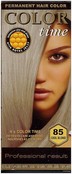 Фото Color Time Permanent Hair Color 85 Холодный русый
