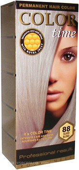 Фото Color Time Permanent Hair Color 88 Серебряный русый