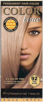 Фото Color Time Permanent Hair Color 92 Жемчужно-русый