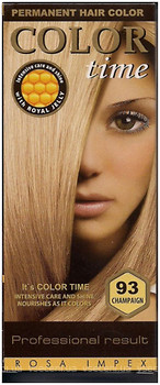 Фото Color Time Permanent Hair Color 93 Шампанское
