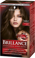 Фото Schwarzkopf Brillance 862 благородный каштан